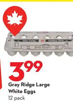 Longo's Large White Eggs offer