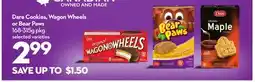 Longo's Dare Cookies, Wagon Wheels or Bear Paws offer