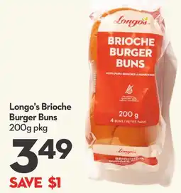 Longo's Longo's Brioche Burger Buns offer