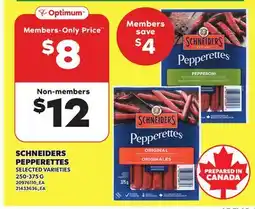 Loblaws SCHNEIDERS PEPPERETTES, 250-375 G offer