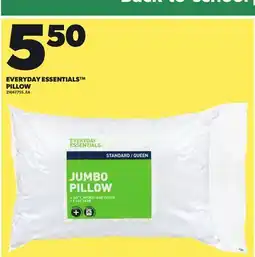 Loblaws EVERYDAY ESSENTIALS PILLOW offer