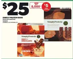 Loblaws SIMPLY PROTEIN BARS, 12X40 G offer