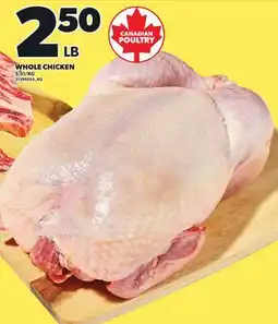 Loblaws WHOLE CHICKEN offer