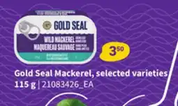 Loblaws GOLD SEAL MACKEREL, 115 G offer