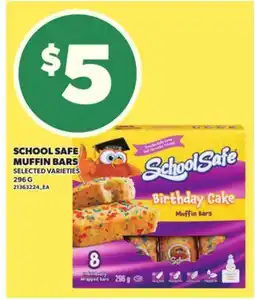 Loblaws SCHOOL SAFE MUFFIN BARS, 296 G offer