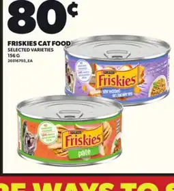 Loblaws FRISKIES CAT FOOD, 156 G offer