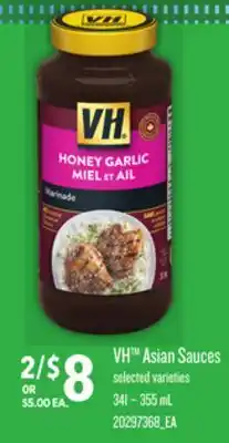 Loblaws VH ASIAN SAUCES, 341 – 355 ML offer