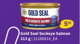 Loblaws GOLD SEAL SOCKEYE SALMON, 213 G offer