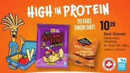 Loblaws BLACK DIAMOND, CHEESE STICKS, CHEESTRINGS, 24 - 28 pk, 504 - 588 g offer