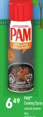 Loblaws PAM COOKING SPRAY, 141 G offer