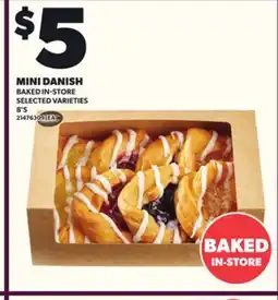 Loblaws MINI DANISH, 8'S offer