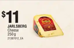 Loblaws JARLSBERG CHEESE, 250 G offer