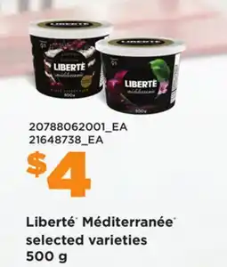 Loblaws LIBERTÉ MÉDITERRANÉE , 500 G offer