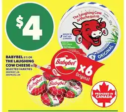 Loblaws BABYBEL, 6'S OR THE LAUGHING COW CHEESE 8'S offer