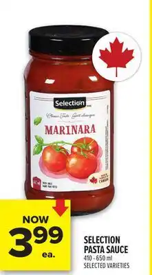 Metro SELECTION PASTA SAUCE offer