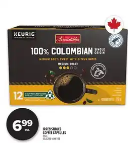 Metro IRRESISTIBLES COFFEE CAPSULES offer