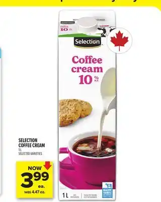 Metro SELECTION COFFEE CREAM offer