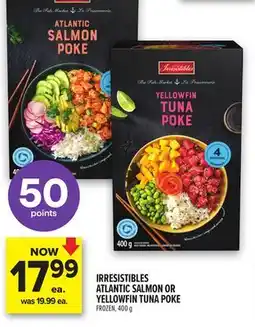 Metro IRRESISTIBLES ATLANTIC SALMON OR YELLOWFIN TUNA POKE offer