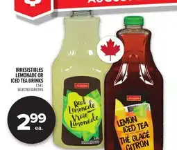 Metro IRRESISTIBLES LEMONADE OR ICED TEA DRINKS offer
