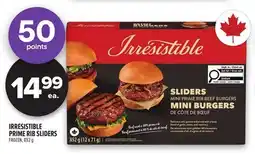 Metro IRRESISTIBLE PRIME RIB SLIDERS offer