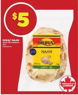 Loblaws SURAJ NAAN, 10'S offer