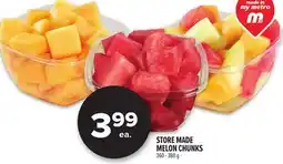 Metro STORE MADE MELON CHUNKS offer