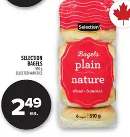 Metro SELECTION BAGELS offer