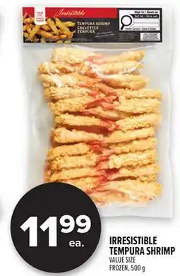 Metro IRRESISTIBLE TEMPURA SHRIMP offer