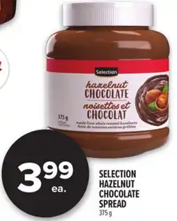 Metro SELECTION HAZELNUT CHOCOLATE SPREAD offer