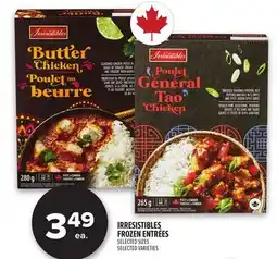 Metro IRRESISTIBLES FROZEN ENTRÉES offer