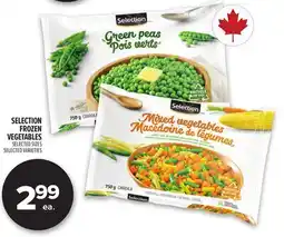 Metro SELECTION FROZEN VEGETABLES offer
