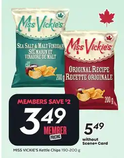 Sobeys MISS VICKIE'S Kettle Chips offer