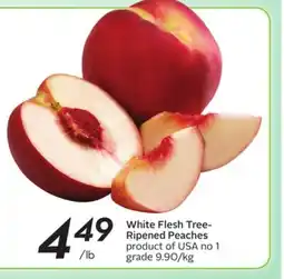 Sobeys White Flesh Tree-Ripened Peaches offer