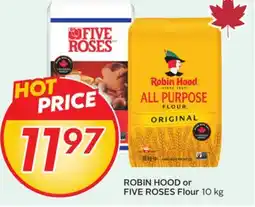 Sobeys ROBIN HOOD or FIVE ROSES Flour offer