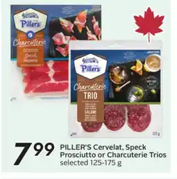 Sobeys PILLER'S Cervelat, Speck Prosciutto or Charcuterie Trios offer