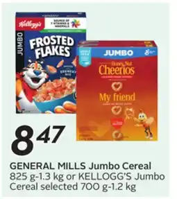 Sobeys GENERAL MILLS Jumbo Cereal offer