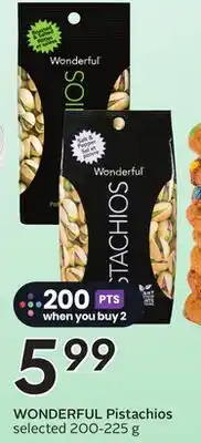 Sobeys WONDERFUL Pistachios offer