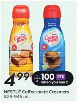 Sobeys NESTLÉ Coffee-mate Creamers offer