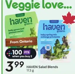 Sobeys HAVEN Salad Blends offer