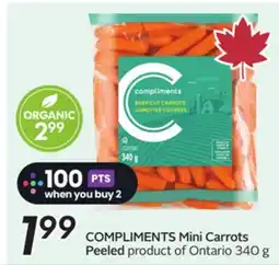 Sobeys COMPLIMENTS Mini Carrots Peeled offer