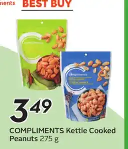 Sobeys COMPLIMENTS Kettle Cooked Peanuts offer