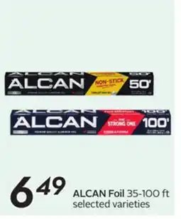 Sobeys ALCAN Foil offer