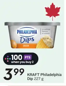 Sobeys KRAFT Philadelphia Dip offer