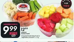 Sobeys Prepared Fresh Daily Fruit or Vegetable Carousel offer