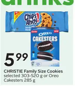 Sobeys CHRISTIE Family Size Cookies offer