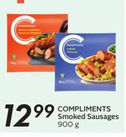 Sobeys COMPLIMENTS Smoked Sausages offer