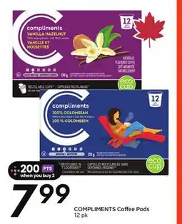 Sobeys COMPLIMENTS Coffee Pods offer