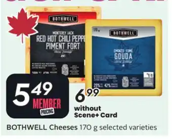 Sobeys BOTHWELL Cheeses offer