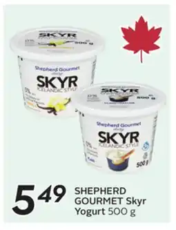 Sobeys SHEPHERD GOURMET Skyr Yogurt offer