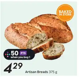 Sobeys Artisan Breads offer